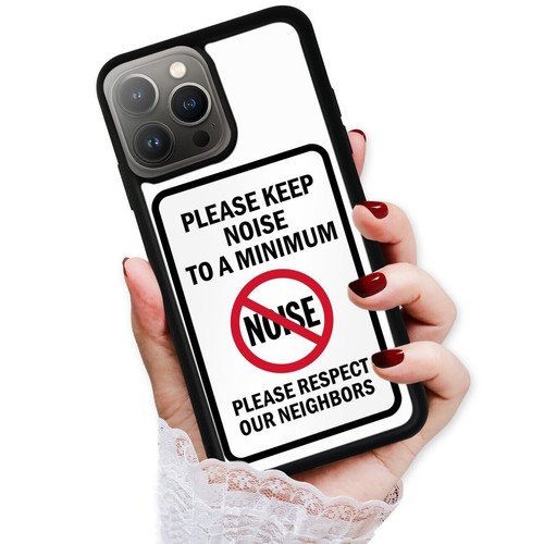 For iPhone SE XS XR Max 5 6 7 8 Plus Keep Quiet Not Noise Anti scratch Cover - Picture 17 of 25