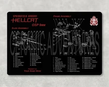 SPRINGFIELD   Bench Mat Gun Cleaning  CHOOSE YOUR STYLE  Gaming Mouse Mat