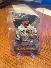 2023 Topps Stadium Club Baseball Manny Machado Triumvirates Die Cut Insert