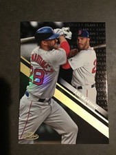 2019 Topps Gold Label J.D. Martinez Class 1 Black Parallel Boston Red Sox 