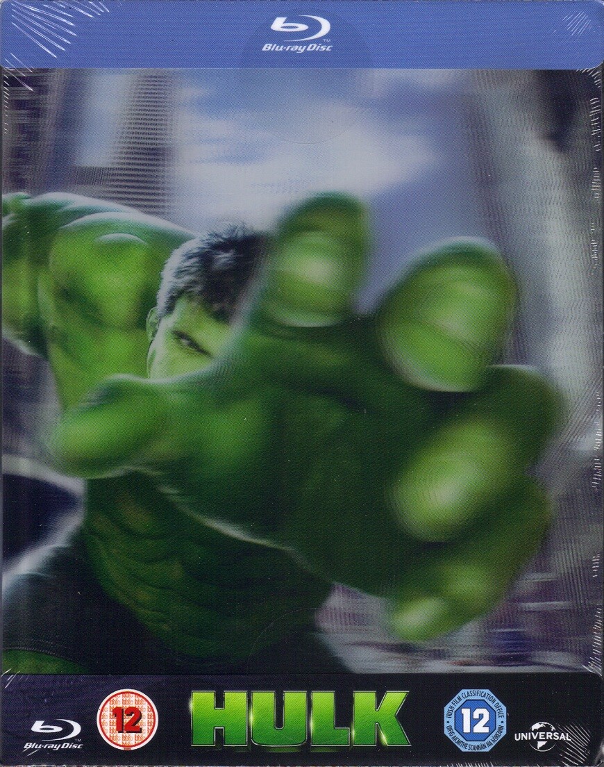 Hulk SteelBook w/ Lenticular Magnet Blu-ray Zavvi Exclusive (UK