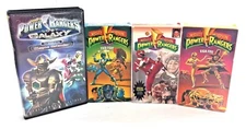 Mighty Morphin Power Rangers VHS Tapes lot of 4