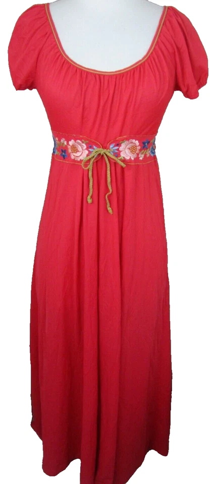 Camisón vintage años 60 GOSSARD ARTEMIS para mujer pequeño atado cintura imperio Foto 2 de 4