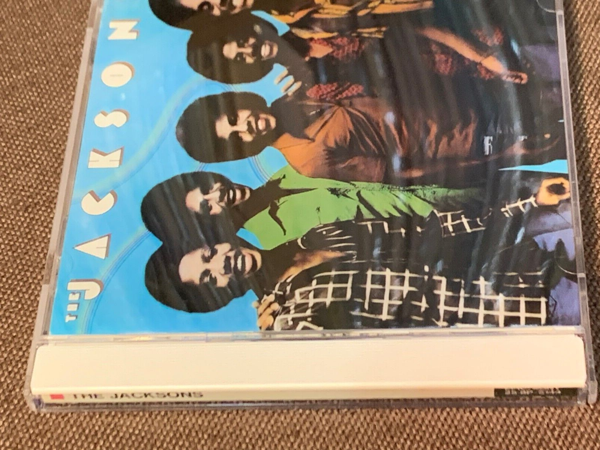 THE JACKSONS s/t JAPAN CD 25.8P-5144 PS BOOKLET + Moonwalker