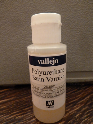 AV Vallejo Polyurethane Satin Varnish 60ml VAL 26652 Polyurethan