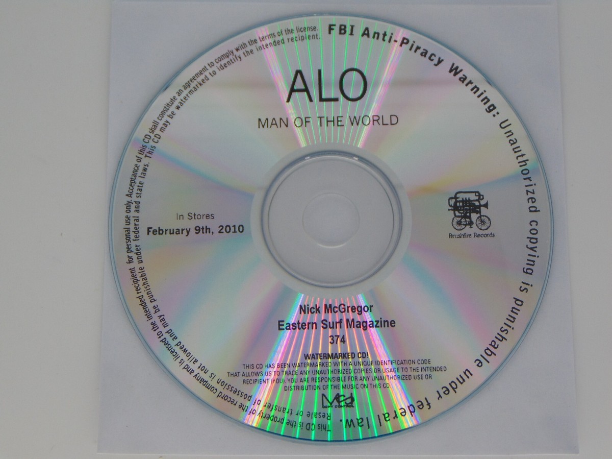 ALO - MAN OF THE WORLD - CD, 2010 - PROMO 602527316765| eBay