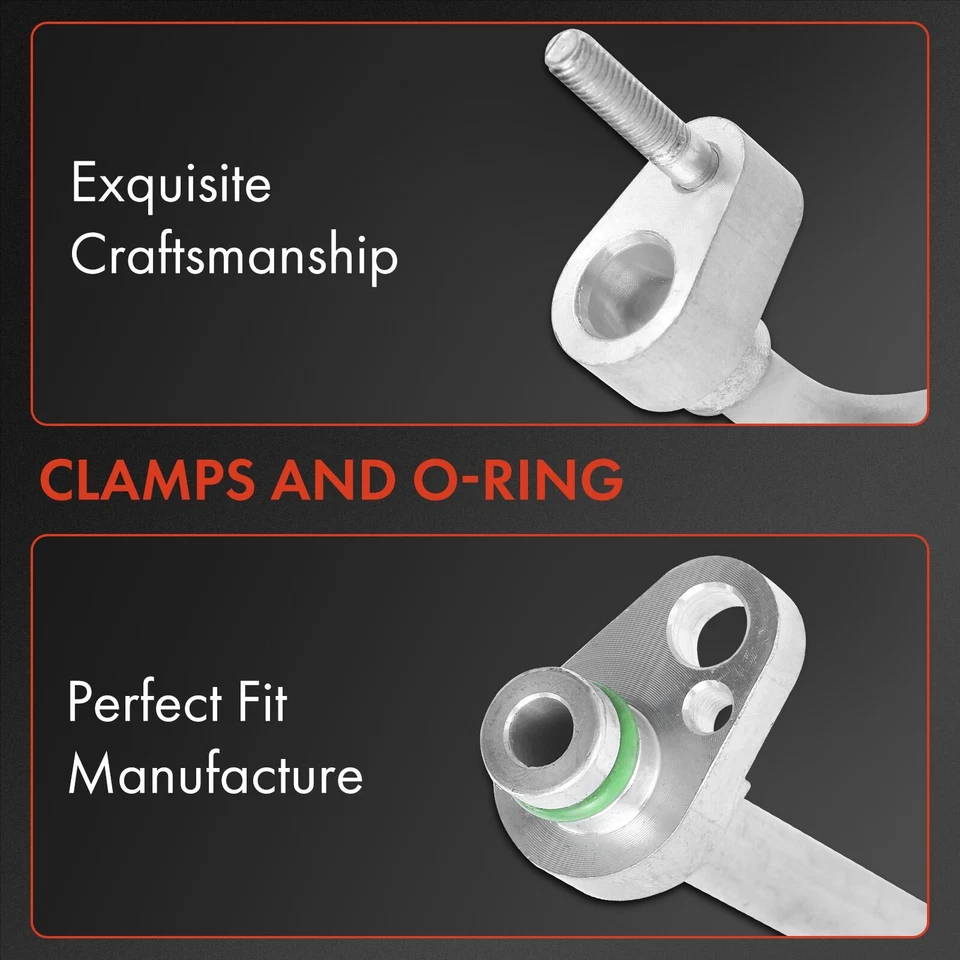 Manguera de líquido refrigerante aire acondicionado para Volkswagen Jetta 2019-2022 Golf 2015-2021 Audi Foto 3 de 4