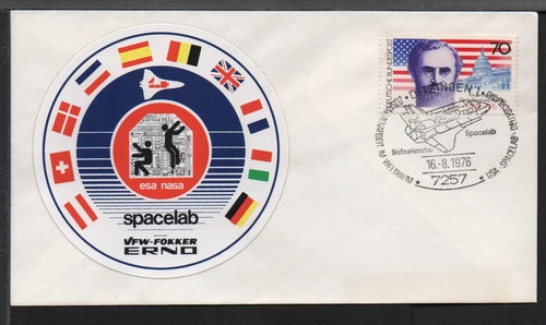 ✔️ USA EXCELLENT VALUE RARE SPACE SHUTTLE NASA ROCKET COVER