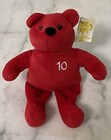Nutrisystem NutriBear 10 lb. Weight Loss Plush 8-Inch Red Pound Bear with Tag — photo 1