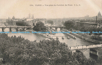 R208642 591 Paris Vue prise du Pavillon de Flore C L C