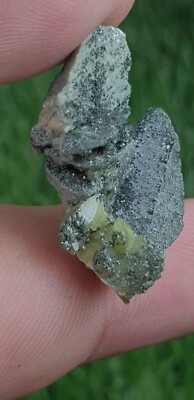 18 Cartas So Beautiful Unique Structure Sphene Specimen With Matrix Cleavlandite