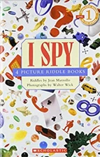 I Spy: 4 Picture Riddle Books Scholastic Reader, Level 1 Jean Mar