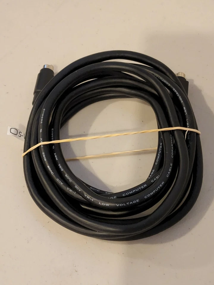 E119932 AWM 2919 80c 30V LOW VOLTAGE COMPUTER CABLE COPARTNER Black - Image 2 of 4