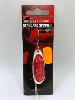 DAM Effzett Das Original Standard Spinner Silber Rot 3-12g