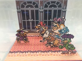 Darkwing Duck NES Let's Get Dangerous! Shadow Box Diorama Cube