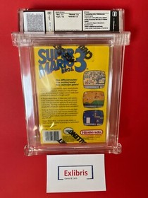Super Mario Bros. 3 Nintendo NES Challenge Set WATA 7.5 Complete CIB