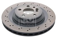 2X Febi Bilstein Bremsscheibe 43943 FüR W220 Mercedes Klasse C215 V220 AMG 215