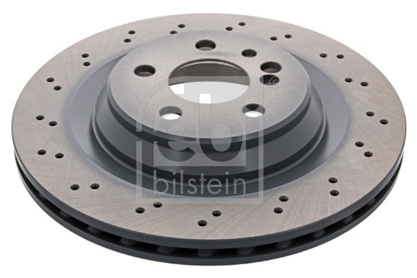2X Febi Bilstein Bremsscheibe 43943 FüR W220 Mercedes Klasse C215 V220 AMG 215-image