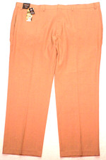 NEW Haggar Premium Comfort Khaki Dress Pants Men's 48X29 Straight Fit