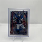 Jaxson Dart Topps Chrome Refractor #306 NY Giants RC