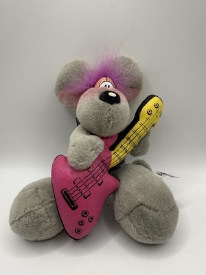 Diddl Maus Rockstar Gitarre Plüschtier Original Sammler Stoffitier