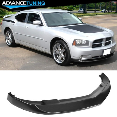 #ad For 06 10 Dodge Charger Sedan IKON V2 Unpainted Front Bumper Lip Spoiler PU $115.99