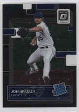 2022 Panini Donruss Optic Rated Rookie Black Stars Prizm 88/149 Jon Heasley 2s1