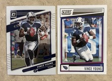 2 Count Vince Young Football Card Lot