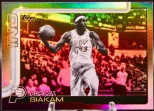 2025 Topps Flagship Basketball Pascal Sakam Blackout #53 - Target Exclusive