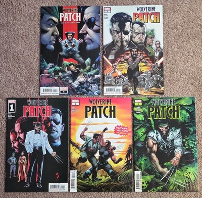 Wolverine: Patch #1-5 Complete Set Marvel 2022 Larry Hama - VF/NM to NM