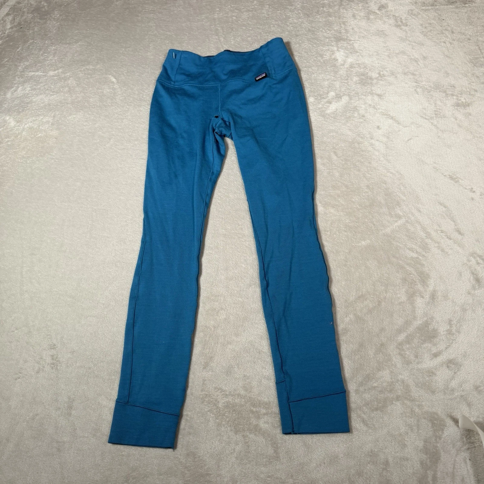 Patagonia Pants Womens 2XS Blue Capilene Midweight Baselayer Bottoms Outdoors