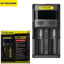 Nitecore SC2 Superb Charger Universal 2-Slot Charger for Li-ion / IMR Batteries