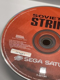 Saturn - Soviet Strike Sega Saturn Complete #2931
