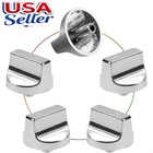 5 Packs W11366438 Replacement Knob - Fit for Whirlpool, Maytag, Kenmore, Amana