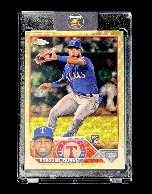 Ezequiel Duran 2023 Topps Chrome True Superfractor 1/1 Rookie | Texas Rangers