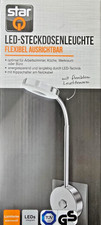 LED Steckdosenleuchte Steckerlampe 3,5W flexibel Leselampe Leuchte warmweiß