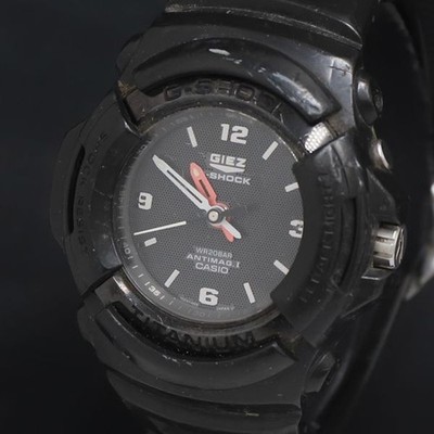 Quartz Casio G-Shock GS-500 Black Dial Ladies Wristwatch NSK KRK