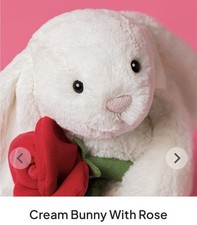 Bashful Rose Bunny - Medium Jellycat | Jelly Journal