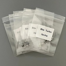 5Packs Dental Orthodontic MIM Bite Turbos Tongue Tamers Monoblock Bondable Hinge