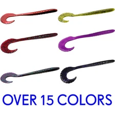 Zoom G-Tail Model 086 Soft Bait 6" 10 Pack