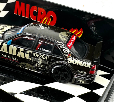 MINICHAMPS MICRO 1995 MERCEDES C 180 DTM 1:64 Team Tabac v. Ommen