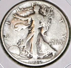 1936 Walking Liberty Half Dollar