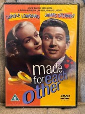 Made For Each Other DVD - New And Sealed. Classic Movie released 1939. 