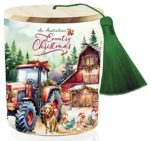Country Life An Australian Country Christmas Candle