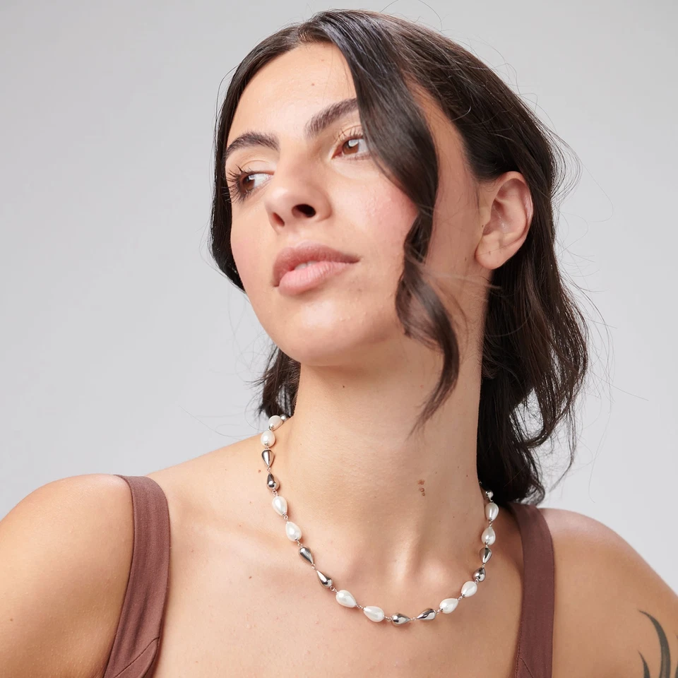 Bracciale Brosway PERFECT Donna Acciaio Silver Perle e Gocce _BPC70 - Immagine 2 di 4