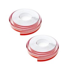 2 Rolls 32Ft Car Pinstripe Tape, Vinyl Pinstriping Tape, Car Body Side Trim Red