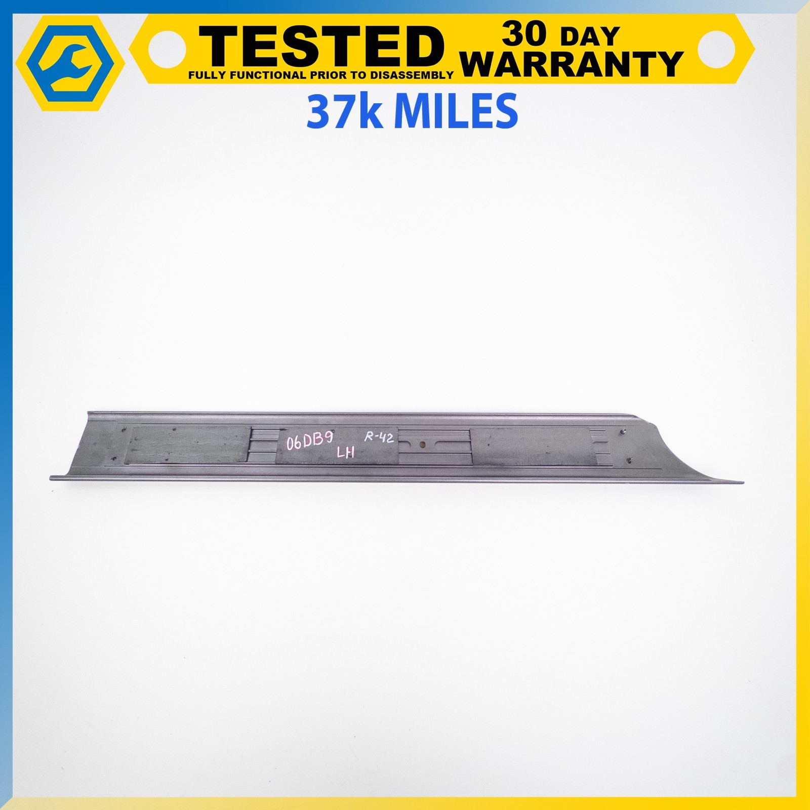05-16 ASTON MARTIN DB9 DBS FRONT LEFT DRIVER SIDE DOOR STEP SILL OEM