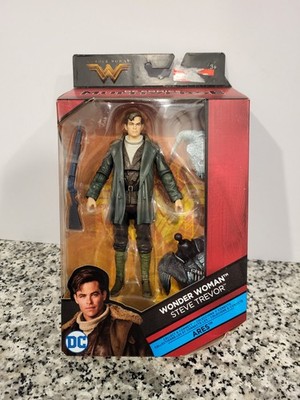 Steve Trevor Wonder Woman BAF Ares DC MULTIVERSE Comics MIB NEW