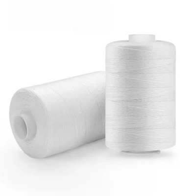 2PCS 500M Sewing Thread Set | Polyester Strong Durable Black White Hand Machine