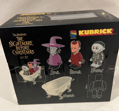 Kubrick Spielzeugfiguren Tim Burton The Nightmare Before Christmas Medicom im Ruhestand